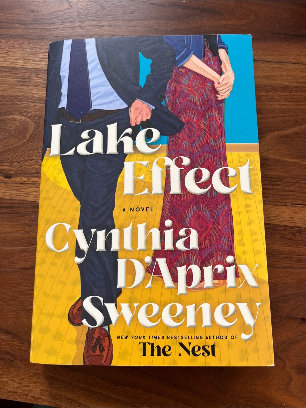 "Lake Effect" Paperback book by Cynthia D’Aprix Sweeney